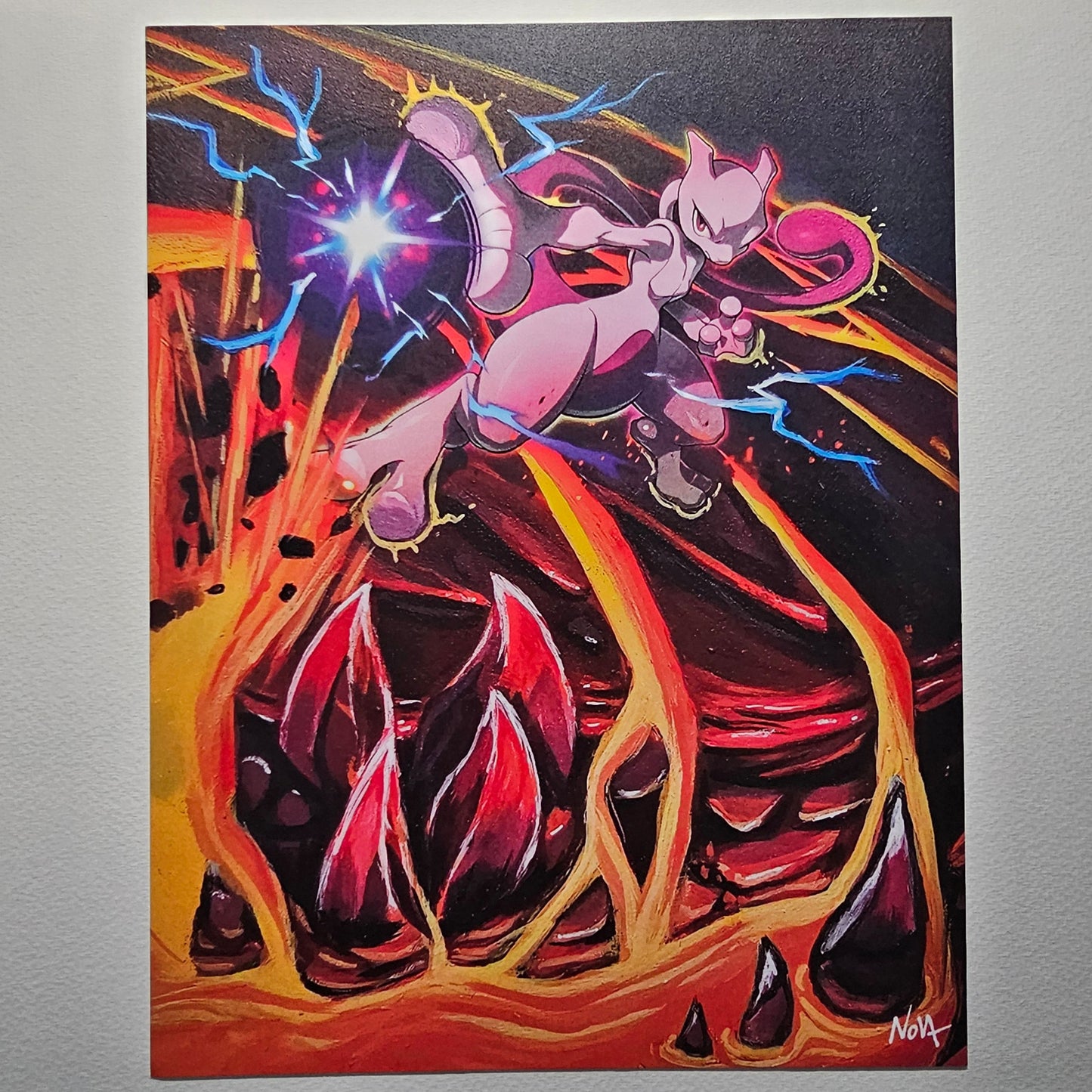 Telepathic Inferno PRINT