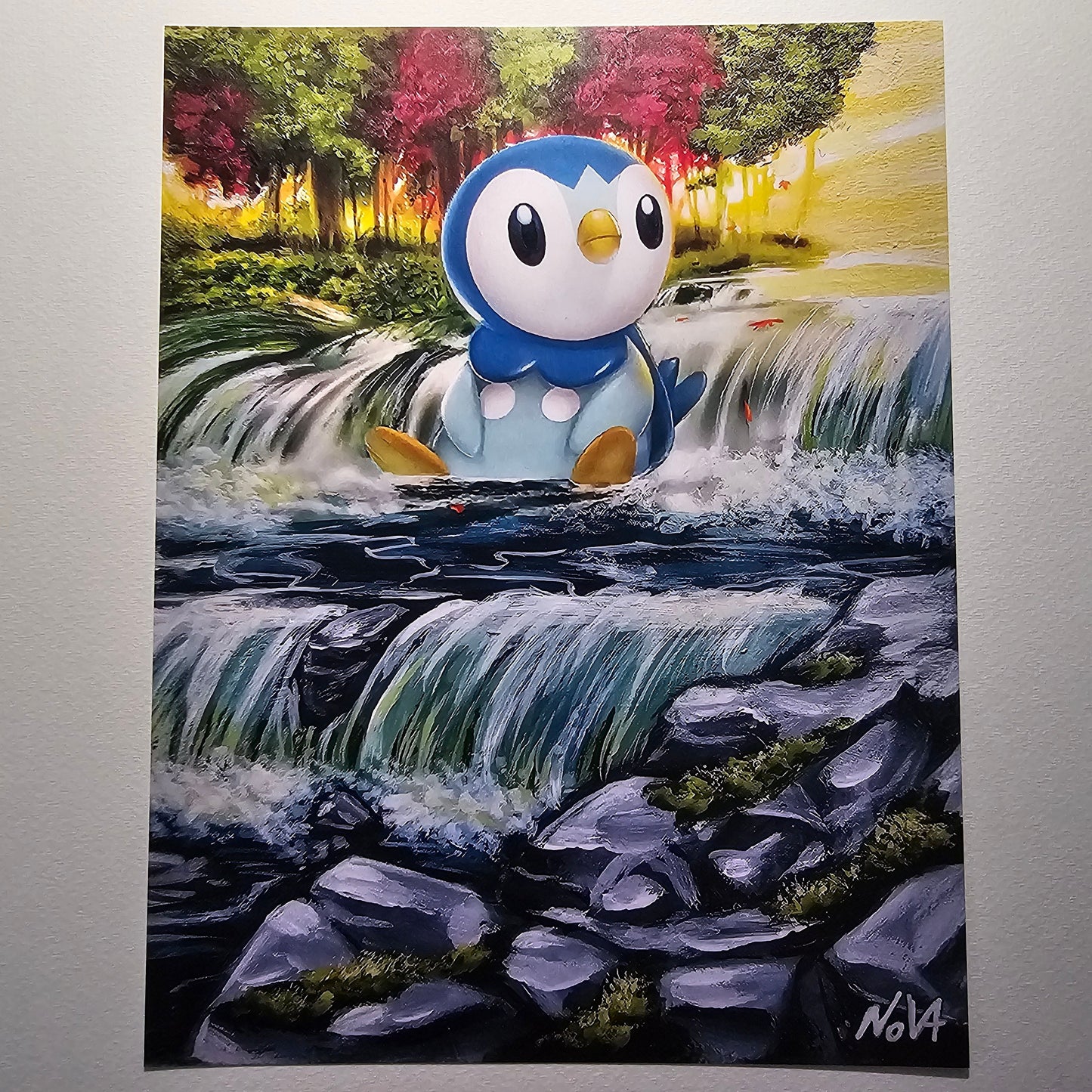 Autumn Waterfall PRINT