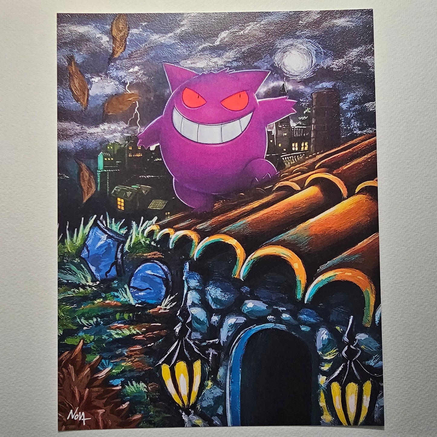 Haunted Rooftop PRINT
