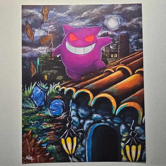 Haunted Rooftop PRINT