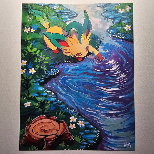 Leaf Pond PRINT
