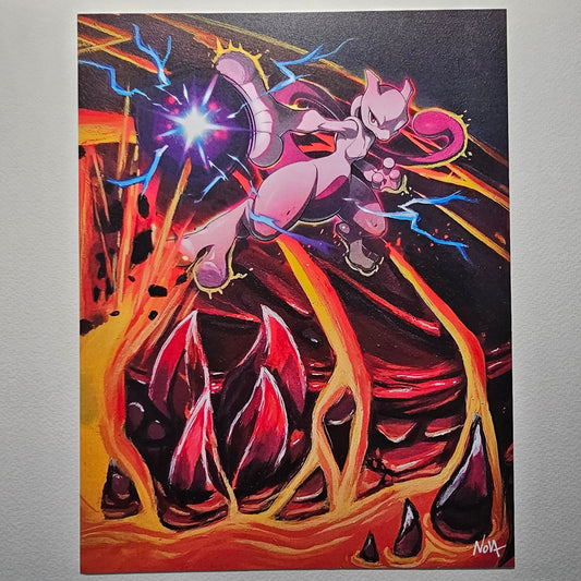 Telepathic Inferno PRINT