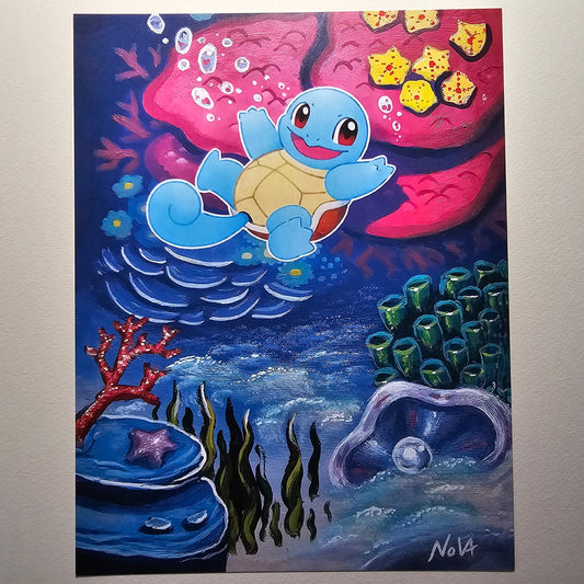 Coral Cavern PRINT