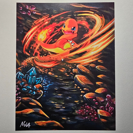 Flame Spinner PRINT