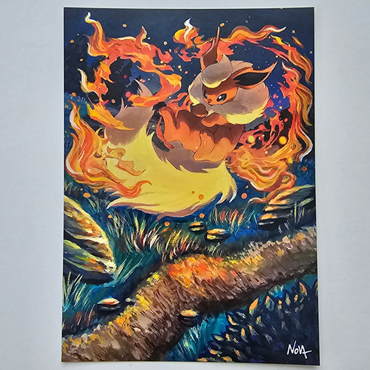 Midnight Flames PRINT